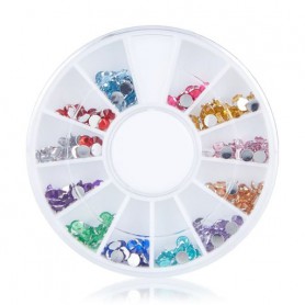 Стразы для дизайна ногтей Sovart микс, цветные