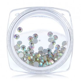Стразы для дизайна ногтей Sovart хамелеон, 100 шт (2.3-2.5 мм)