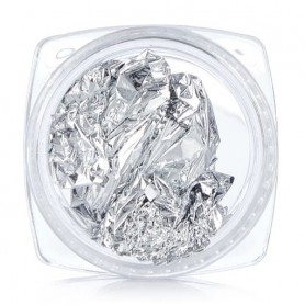 Фольга для ногтей Sovart Серебро