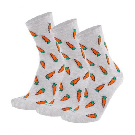 Набор мужских носков Duna 7037 светло-серые, размер 25-27, 3 пары