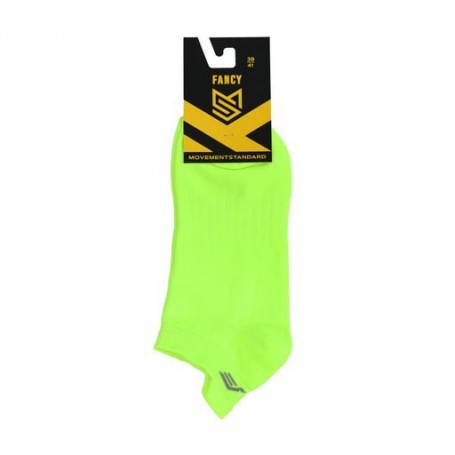 Носки унисекс MovementStandard Fancy M0302S спортивные, короткие, 13 лайм, размер 38-41