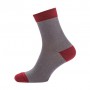Носки мужские Modna Zona RT1311-121 классические, серо-бордовые, размер 39-42