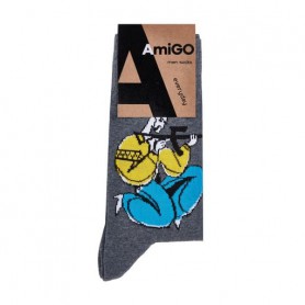 Носки мужские AmiGO классические, с козаком, размер 25