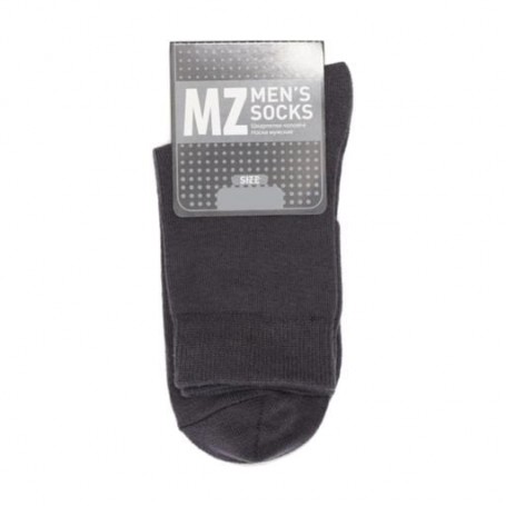 Носки мужские Modna Zona RT1311-001 высокие, классические, темно-серые, размер 39-42