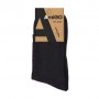 Носки мужские AmiGO высокие, махра, черные, размер 25