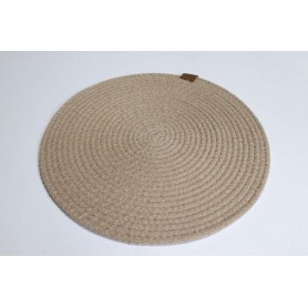 Коврик для сервировки стола ( подставка под тарелку) Tropichome d-31 см beige (983153)