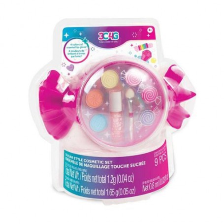 Детский набор для макияжа Make it Real Сладкая конфета, 9 элементов, от 8 лет, 19*18.2*8 см (MR10062)