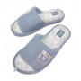 Комнатные тапочки Gemelli Нэнси, открытые, голубые, размер 36