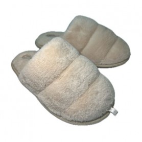 Женские комнатные тапочки Gemelli Зефирка, закрытые, бежевые, размер 36