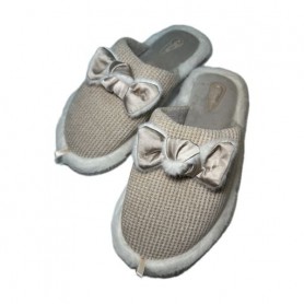 Женские комнатные тапочки Gemelli Марципан, закрытые, бежевые, размер 36