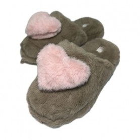 Женские комнатные тапочки Gemelli Аля 8, закрытые, бежевые, размер 40