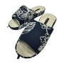Комнатные тапочки Gemelli Офелия, открытые, синие, размер 39