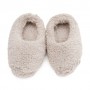 Женские домашние тапочки-чешки Twins закрытые, тучки, мягкие, Beige, размер 36/37