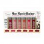 Набор жидких матовых помад для губ theBalm Meet Matt(e) Hughes (Romantic + Trustworthy + Adoring + Courteous + Respectful +Intel