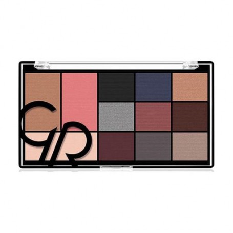 Палетка для макияжа Golden Rose City Style Face & Eye Palette 02 Smokey, 23.9 г
