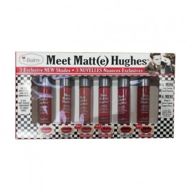 Набор жидких матовых помад для губ theBalm Meet Matt(e) Hughes (Charming + Sincere + Considerate + Thoughtful + Dedicated + Depe