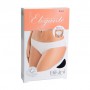 Трусы-бикини женские Elegante EL 2001 Bikini, Black, размер L