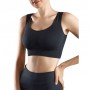 Топ женский Siela Top Ribbed в рубчик, Black, размер S-M