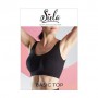 Бесшовный топ женский Siela Basic Top, Black, размер S-M