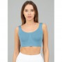 Бесшовный топ женский Giulia Tank Top на широких бретелях, Spring Lake, размер S/M