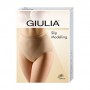 Бесшовные моделирующие трусы-слипы женские Giulia Slip Modelling, Black, размер XXL