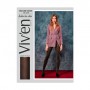 Колготы женские Viv’en petty Viscose Tights 150 DEN, бордо, размер 2