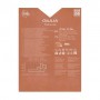 Колготки женские Giulia XXXL Size Positive Look 40 DEN, Caramel, размер 7