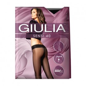 Колготки женские Giulia Sensi без шортиков, 40 DEN, Nero, размер 2