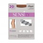 Колготки женские Sensi fly Classic с шортиками, 20 DEN, натуральный, размер 2