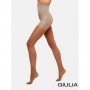 Колготки женские Giulia Slim классические, с подтягивающими шортиками, 20 DEN, Tabaco, размер 2