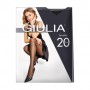 Фантазийные колготки женские Giulia Amalia (1), в горошек, 20 DEN, Nero, размер 4