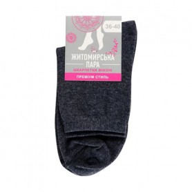Носки женские Житомирська пара 160, классические, 00 джинс, размер 36-40