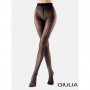 Фантазийные колготки женские Giulia Mesh без шортиков, 40 DEN, Nero, размер 2
