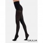 Колготки женские Giulia Inlay с шортиками, 60 DEN, Nero, размер 2