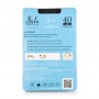 Гольфы женские Siela Comfort 40 DEN, Nero, безразмерные (2 пары)