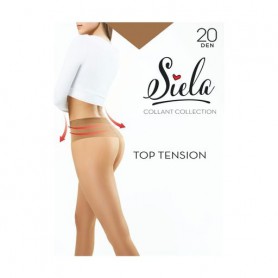 Колготки женские Siela Collant Collection Top Tension 20 Den, Caramel, размер 3