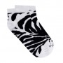 Носки женские Duna 3374 Зебра, короткие, размер 21-23