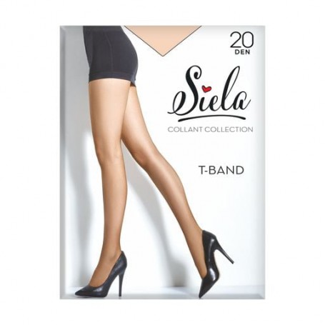 Колготки женские Siela T-Band без шортиков, 20 DEN, Daino, размер 3