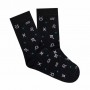 Носки женские Duna 5621 классические, черные, размер 24-26