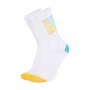 Носки женские Duna 3358 Ukraine высокие, белые, размер 21-23