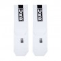 Носки женские AmiGA UKR высокие, спортивные, белые, размер 23-25
