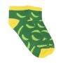 Носки универсальные Duna 5645 короткие, зеленые, размер 21-23