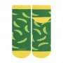 Носки универсальные Duna 5645 короткие, зеленые, размер 21-23