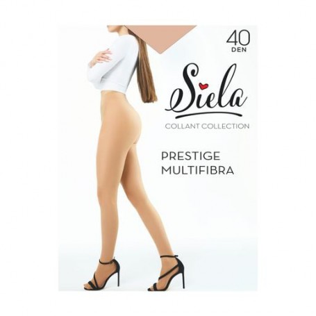 Колготки женские Siela Prestige Multifibra, 40 DEN, Daino, размер 2