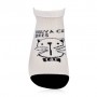 Носки женские AmiGA Большой кот, укороченные, размер 23-25