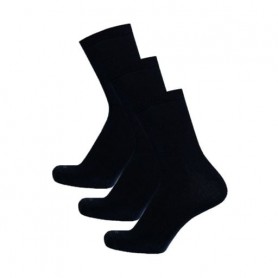 Набор носков женских Duna 8022 высокие, черные, размер 23-25, 3 пары