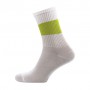 Набор носков женских Siela RT1322-057/2 высокие, спортивные, бело-зеленые, размер 36-39, 3 пары