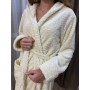 Халат женский велюровый XL Молочный (П4К-post-halat-003-24) (1009470)