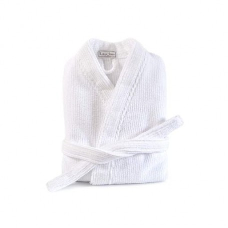 Халат-кимоно Lotus Home Bold white махровый L (1078301)