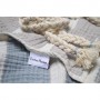 Халат Lotus Home Milana muslin beige-lead blue S/M (1078265)